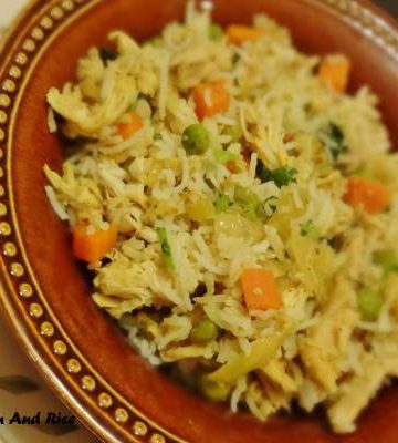 Lemony Leftover Chicken and Rice