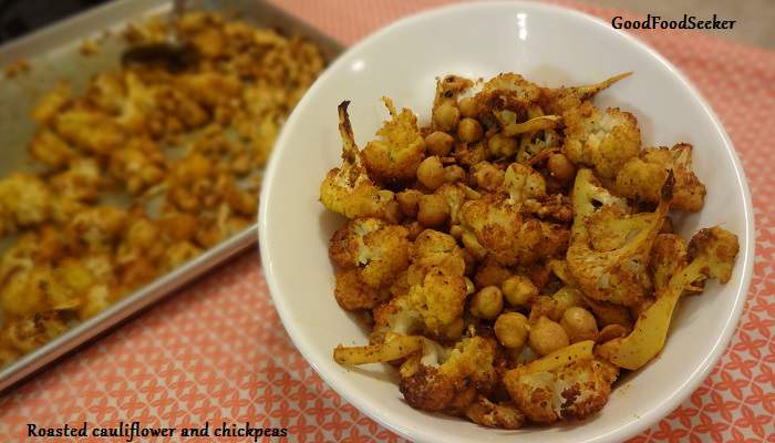 Roasted Cauliflower and Chickpeas Recipe