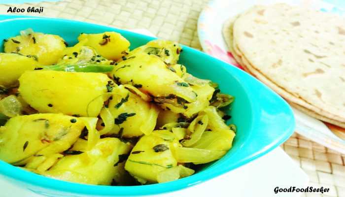 Aloo Bhaji recipe / curried potatoes