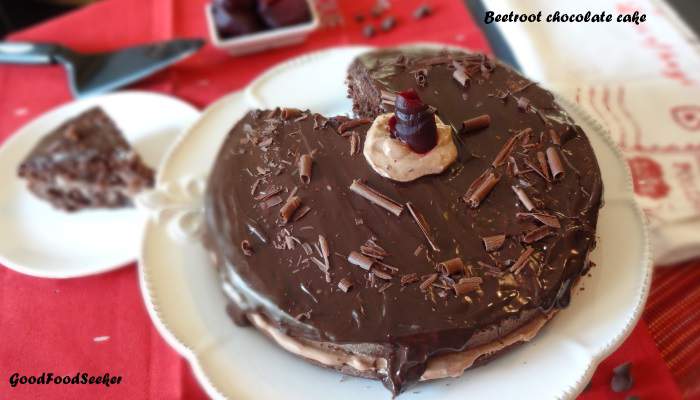Beet root chocolate cake