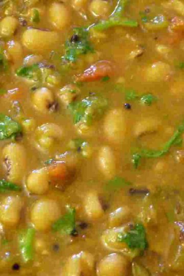 Black eyed peas curry / Jhurga Sabji / Lobia Masala Recipe