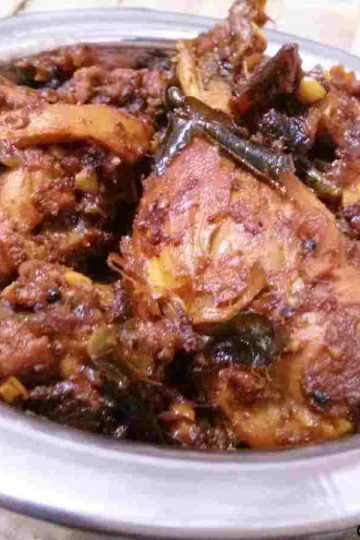 Chicken Roast Kerala Style Recipe