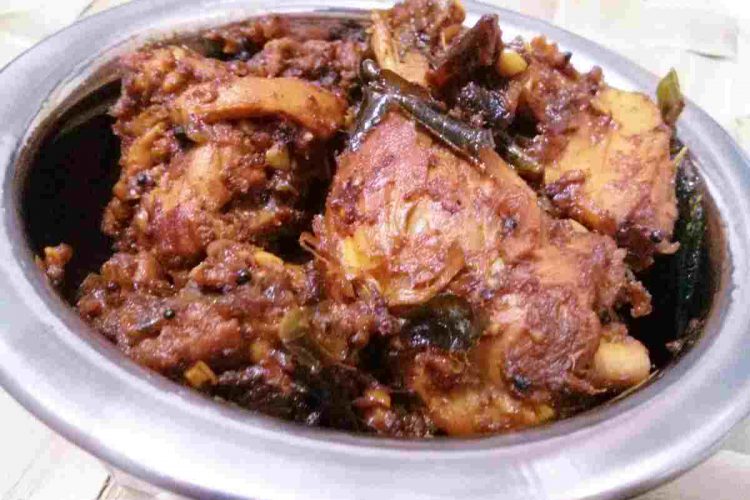 Chicken Roast Kerala Style Recipe