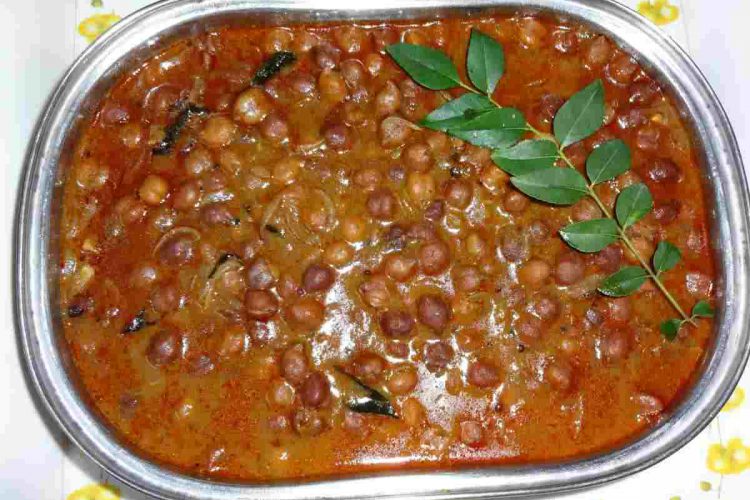 Kala chana masala / Kerala Kadala curry