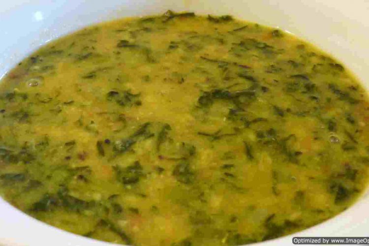 Palak Dal / Lentil with Spinach