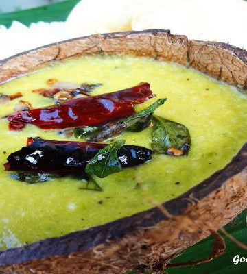 Kerala Parippu Curry / Moong Dal with Coconut Recipe